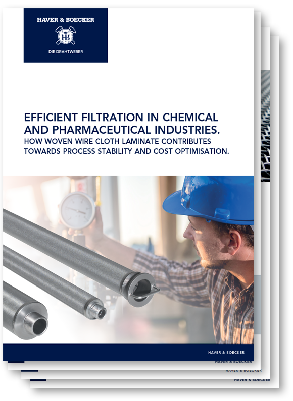 Efficient filtration in chemical and pharmaceutical industries.